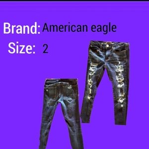 American eagle destrest jeans